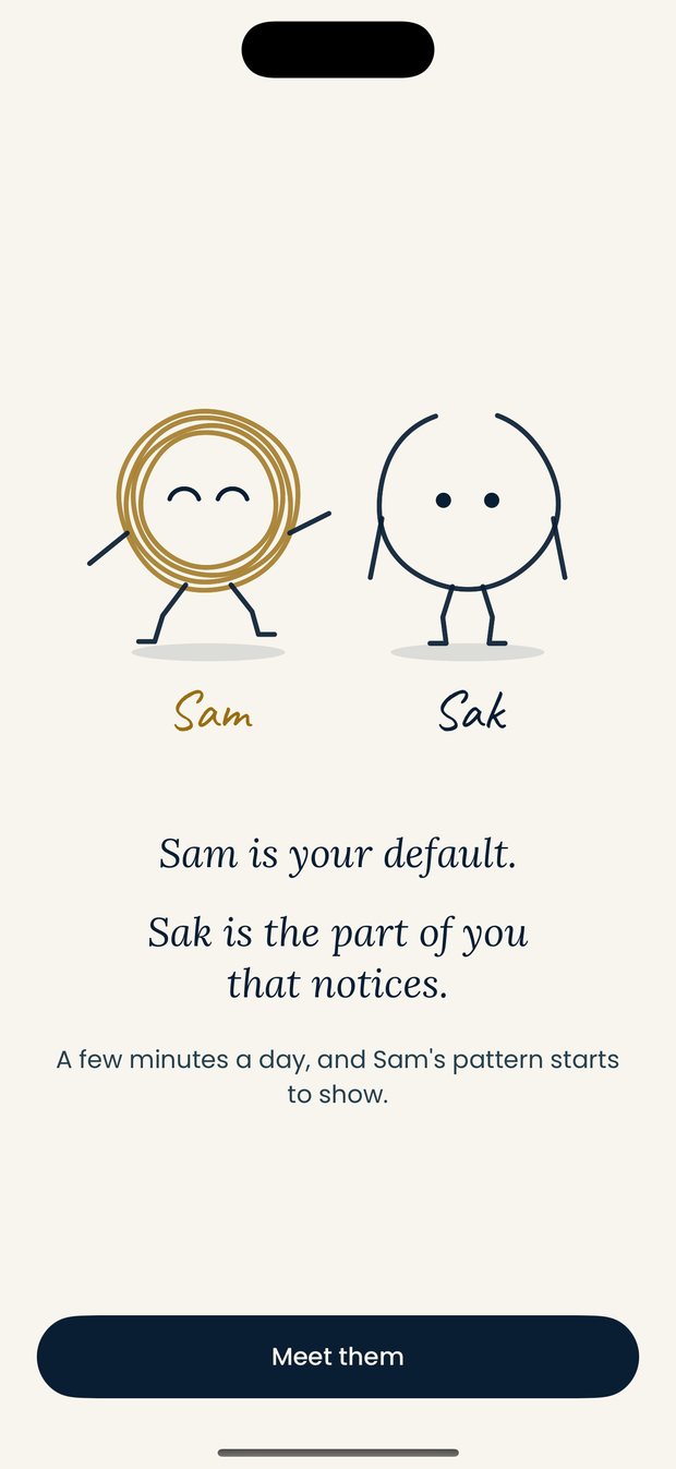 Sam and Sak introduced, from the Sam & Sak app