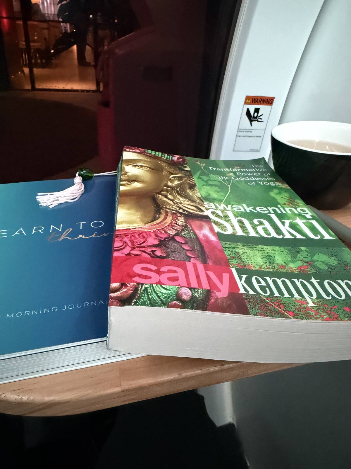 A book and a morning journal