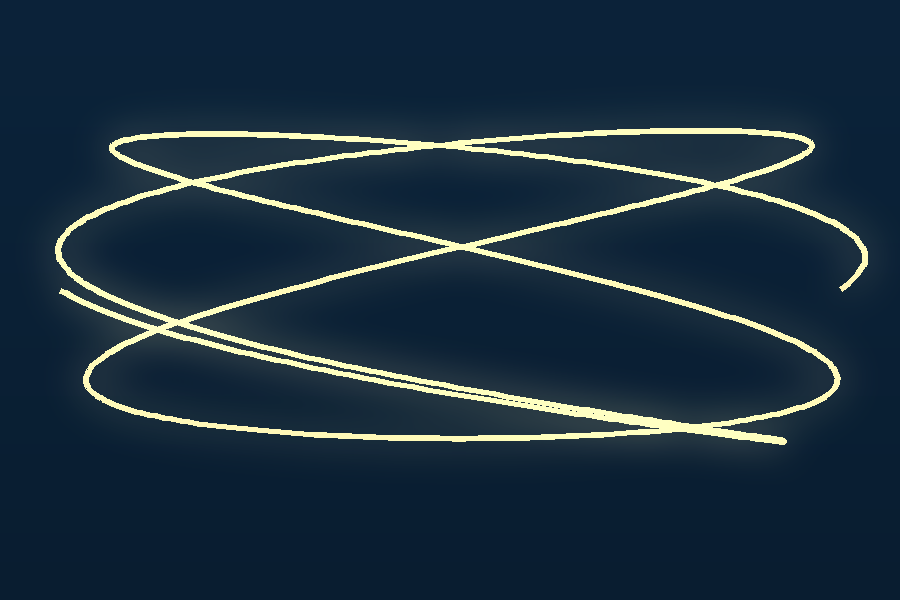 A tangled thread